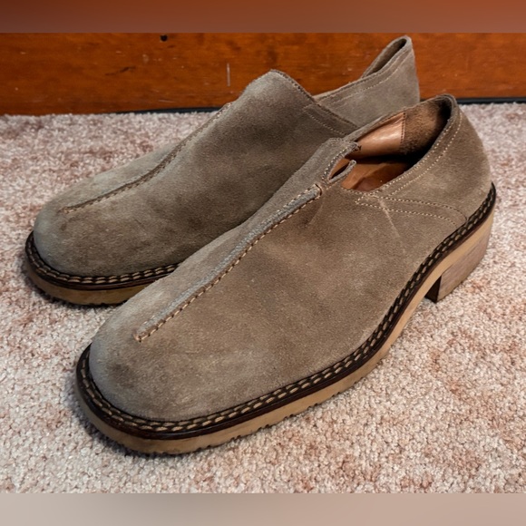 Joseph Abboud Suede shoes, size 8, made in Italy - Picture 1 of 5